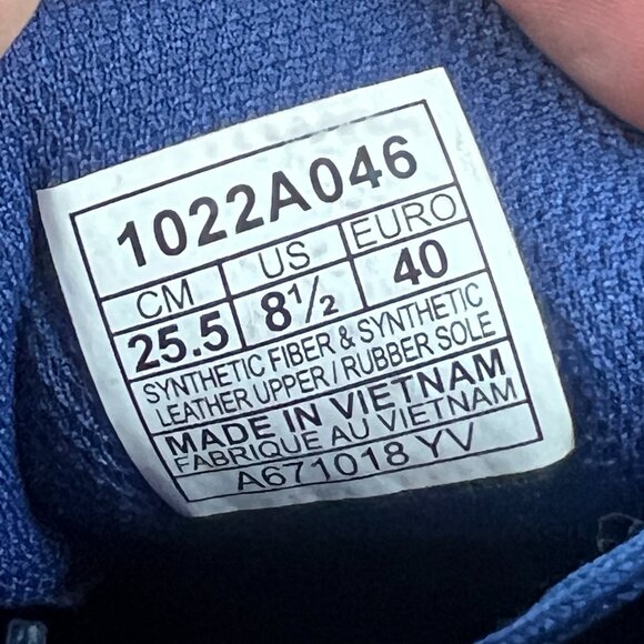 ASICS Gel Torrance Running Shoe In Indigo Purple Blue - Picture 7 of 7